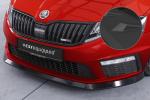 CSR Frontspoiler | Cup-Spoilerlippe mit ABE für Skoda Octavia III 5E RS CSL399-S strukturiert schwarz matt (keine Lackierung erforderlich)