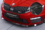 CSR Frontspoiler | Cup-Spoilerlippe mit ABE für Skoda Octavia III 5E RS CSL399-C Carbon Look Hochglanz (keine Lackierung erforderlich)