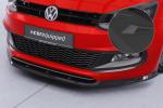CSR Frontspoiler | Cup-Spoilerlippe mit ABE für VW Polo V (Typ 6R, 6C) R-Line CSL400-S strukturiert schwarz matt (keine Lackierung erforderlich)