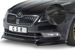 CSR Frontspoiler | Cup-Spoilerlippe mit ABE für Skoda Superb III (Typ 3V) CSL401-C Carbon Look Hochglanz (keine Lackierung erforderlich)