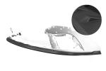 CSR Frontspoiler | Cup-Spoilerlippe mit ABE für Seat Ibiza III (Typ 6L) CSL405-L Lackierung erforderlich (unlackiert roh)