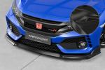 CSR Frontspoiler | Cup-Spoilerlippe mit ABE für Honda Civic FK8 Type R CSL440-G Glossy schwarz Hochglanz (keine Lackierung erforderlich)