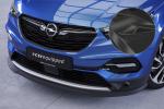 CSR Frontspoiler | Cup-Spoilerlippe mit ABE für Opel Grandland X CSL441-C Carbon Look Hochglanz (keine Lackierung erforderlich)