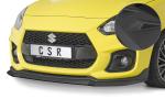 CSR Frontspoiler | Cup-Spoilerlippe mit ABE für Suzuki Swift 6 (RZ/AZ) Sport CSL442-L Lackierung erforderlich (unlackiert roh)