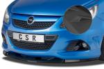 CSR Frontspoiler | Cup-Spoilerlippe mit ABE für Opel Corsa D OPC CSL443-L Lackierung erforderlich (unlackiert roh)