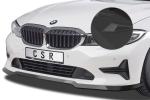CSR Frontspoiler | Cup-Spoilerlippe mit ABE für BMW 3er G20 Limousine / G21 Touring CSL444-S strukturiert schwarz matt (keine Lackierung erforderlich)