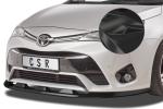 CSR Frontspoiler | Cup-Spoilerlippe mit ABE für Toyota Avensis (T27) CSL449-C Carbon Look Hochglanz (keine Lackierung erforderlich)