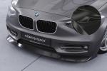 CSR Frontspoiler | Cup-Spoilerlippe mit ABE für BMW 1er F20 / F21 CSL450-G Glossy schwarz Hochglanz (keine Lackierung erforderlich)