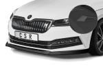 CSR Frontspoiler | Cup-Spoilerlippe mit ABE für Skoda Superb III (Typ 3V) CSL468-S strukturiert schwarz matt (keine Lackierung erforderlich)