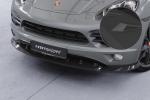 CSR Frontspoiler | Cup-Spoilerlippe mit ABE für Porsche Cayenne Typ 92A CSL470-S strukturiert schwarz matt (keine Lackierung erforderlich)