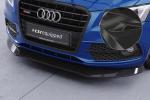 CSR Frontspoiler | Cup-Spoilerlippe mit ABE für Audi SQ5 (8R) CSL480-C Carbon Look Hochglanz (keine Lackierung erforderlich)