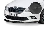 CSR Frontspoiler | Cup-Spoilerlippe mit ABE für Skoda Fabia 2 RS (Typ 5J) CSL493-L Lackierung erforderlich (unlackiert roh)