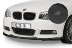 CSR Frontspoiler | Cup-Spoilerlippe mit ABE für BMW 1er E82 / E88 M-Paket CSL494-S strukturiert schwarz matt (keine Lackierung erforderlich)