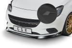 CSR Frontspoiler | Cup-Spoilerlippe mit ABE für Opel Corsa E CSL516-S strukturiert schwarz matt (keine Lackierung erforderlich)
