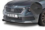 CSR Frontspoiler | Cup-Spoilerlippe mit ABE für Skoda Kamiq CSL527-L Lackierung erforderlich (unlackiert roh)