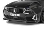 CSR Frontspoiler | Cup-Spoilerlippe mit ABE für BMW 5er (G30/G31) LCI CSL531-C Carbon Look Hochglanz (keine Lackierung erforderlich)