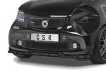 CSR Frontspoiler | Cup-Spoilerlippe mit ABE für Smart fortwo 453 Brabus CSL542-G Glossy schwarz Hochglanz (keine Lackierung erforderlich)