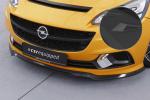 CSR Frontspoiler | Cup-Spoilerlippe mit ABE für Opel Corsa E OPC / GSi CSL554-S strukturiert schwarz matt (keine Lackierung erforderlich)