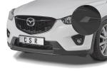 CSR Frontspoiler | Cup-Spoilerlippe mit ABE für Mazda CX5 (KE) CSL555-S strukturiert schwarz matt (keine Lackierung erforderlich)