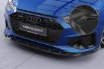 CSR Frontspoiler | Cup-Spoilerlippe mit ABE für Audi A4 / S4 B9 (8W) CSL561-C Carbon Look Hochglanz (keine Lackierung erforderlich)