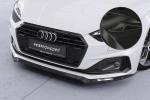 CSR Frontspoiler | Cup-Spoilerlippe mit ABE für Audi A5 F5  Basis / Advanced CSL562-G Glossy schwarz Hochglanz (keine Lackierung erforderlich)