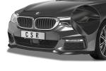 CSR Frontspoiler | Cup-Spoilerlippe mit ABE für BMW 5er G30/G31 M-Paket CSL564-C Carbon Look Hochglanz (keine Lackierung erforderlich)