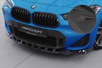 CSR Frontspoiler | Cup-Spoilerlippe mit ABE für BMW X2 F39 M-Paket CSL574-L Lackierung erforderlich (unlackiert roh)
