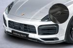 CSR Frontspoiler | Cup-Spoilerlippe mit ABE für Porsche Cayenne P0536/9YA CSL576-G Glossy schwarz Hochglanz (keine Lackierung erforderlich)