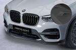 CSR Frontspoiler | Cup-Spoilerlippe mit ABE für BMW X3 G01 CSL581-L Lackierung erforderlich (unlackiert roh)