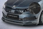 CSR Frontspoiler | Cup-Spoilerlippe mit ABE für Skoda Karoq SportLine CSL583-G Glossy schwarz Hochglanz (keine Lackierung erforderlich)