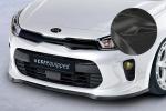 CSR Frontspoiler | Cup-Spoilerlippe mit ABE für Kia Rio 4 (YB) CSL585-C Carbon Look Hochglanz (keine Lackierung erforderlich)
