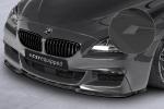 CSR Frontspoiler | Cup-Spoilerlippe mit ABE für BMW 6er F12/F13/F06 CSL598-S strukturiert schwarz matt (keine Lackierung erforderlich)
