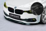 CSR Frontspoiler | Cup-Spoilerlippe mit ABE für BMW 3er F30/F31 LCI CSL604-G Glossy schwarz Hochglanz (keine Lackierung erforderlich)