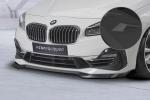 CSR Frontspoiler | Cup-Spoilerlippe mit ABE für BMW 2er (F45) Active Tourer CSL623-S strukturiert schwarz matt (keine Lackierung erforderlich)