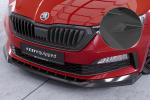 CSR Frontspoiler | Cup-Spoilerlippe mit ABE für Skoda Scala Monte Carlo CSL627-L Lackierung erforderlich (unlackiert roh)