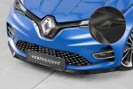 CSR Frontspoiler | Cup-Spoilerlippe mit ABE für Renault Zoe CSL632-C Carbon Look Hochglanz (keine Lackierung erforderlich)