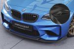 CSR Frontspoiler | Cup-Spoilerlippe mit ABE für BMW M2 (F87) CSL638-G Glossy schwarz Hochglanz (keine Lackierung erforderlich)
