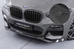 CSR Frontspoiler | Cup-Spoilerlippe mit ABE für BMW X3 G01 / X4 G02 M-Paket CSL642-L Lackierung erforderlich (unlackiert roh)