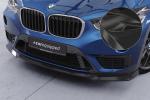 CSR Frontspoiler | Cup-Spoilerlippe mit ABE für BMW X1 (F48) CSL659-C Carbon Look Hochglanz (keine Lackierung erforderlich)
