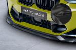 CSR Frontspoiler | Cup-Spoilerlippe mit ABE für BMW X3 (F97) CSL678-C Carbon Look Hochglanz (keine Lackierung erforderlich)