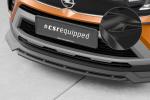 CSR Frontspoiler | Cup-Spoilerlippe mit ABE für Opel Crossland CSL683-G Glossy schwarz Hochglanz (keine Lackierung erforderlich)