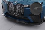 CSR Frontspoiler | Cup-Spoilerlippe mit ABE für BMW iX CSL691-S strukturiert schwarz matt (keine Lackierung erforderlich)