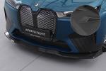 CSR Frontspoiler | Cup-Spoilerlippe mit ABE für BMW iX CSL691-L Lackierung erforderlich (unlackiert roh)