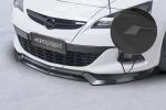CSR Frontspoiler | Cup-Spoilerlippe mit ABE für Opel Astra J GTC CSL695-S strukturiert schwarz matt (keine Lackierung erforderlich)