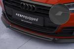 CSR Frontspoiler | Cup-Spoilerlippe mit ABE für Audi A8 (D5) CSL706-S strukturiert schwarz matt (keine Lackierung erforderlich)