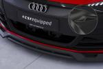 CSR Frontspoiler | Cup-Spoilerlippe mit ABE für Audi e-tron GT CSL708-G Glossy schwarz Hochglanz (keine Lackierung erforderlich)