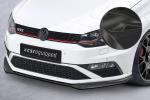 CSR Frontspoiler | Cup-Spoilerlippe mit ABE für VW Polo 5 (Typ 6C) GTI CSL709-C Carbon Look Hochglanz (keine Lackierung erforderlich)