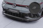 CSR Frontspoiler | Cup-Spoilerlippe mit ABE für VW Golf 8 (Typ CD) GTI Clubsport CSL711-S strukturiert schwarz matt (keine Lackierung erforderlich)