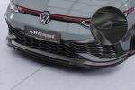 CSR Frontspoiler | Cup-Spoilerlippe mit ABE für VW Golf 8 (Typ CD) GTI Clubsport CSL711-C Carbon Look Hochglanz (keine Lackierung erforderlich)