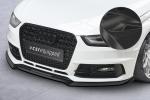 CSR Frontspoiler | Cup-Spoilerlippe mit ABE für Audi A4 B8 (Typ 8K) CSL723-C Carbon Look Hochglanz (keine Lackierung erforderlich)